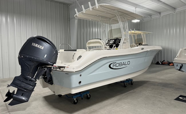 2025 Robalo R202 Explorer Ice Blue/White